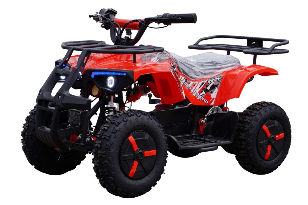 Mini Quad ATV ELEKTRYCZNY KEYMOTO 1000W 36V Hercules Pilot LED Klakson